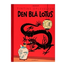 Tintin "Den Blå Lotus" Tegneserie nr. 4